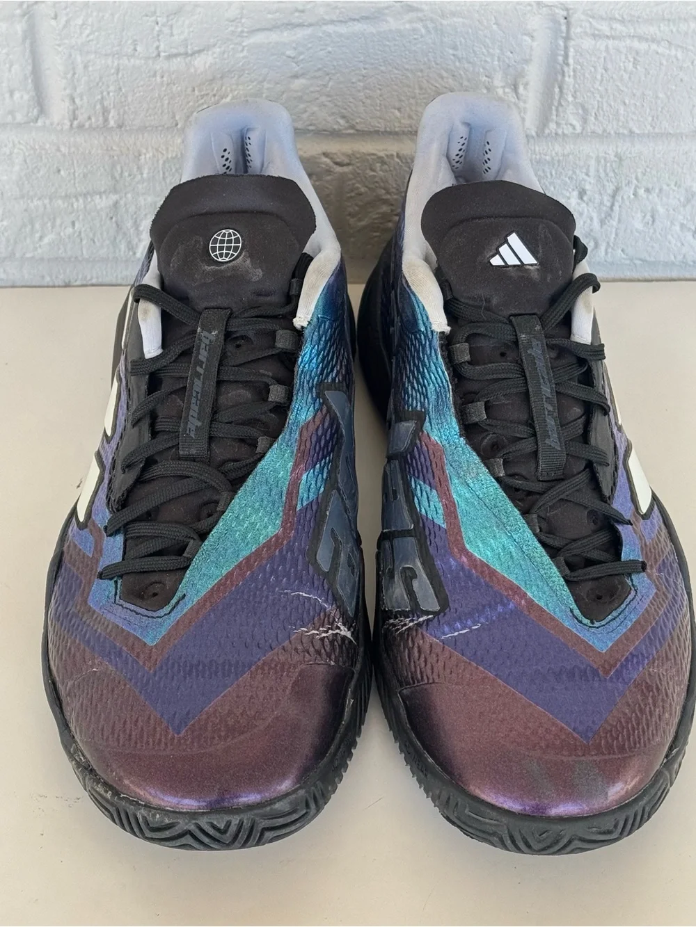 Galaxy Adidas Barricade Athletic Shoes Men's 10.5